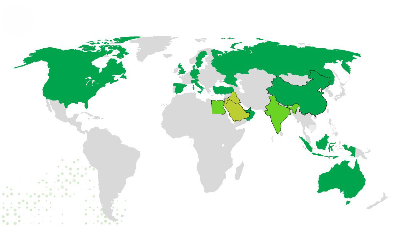 World map background