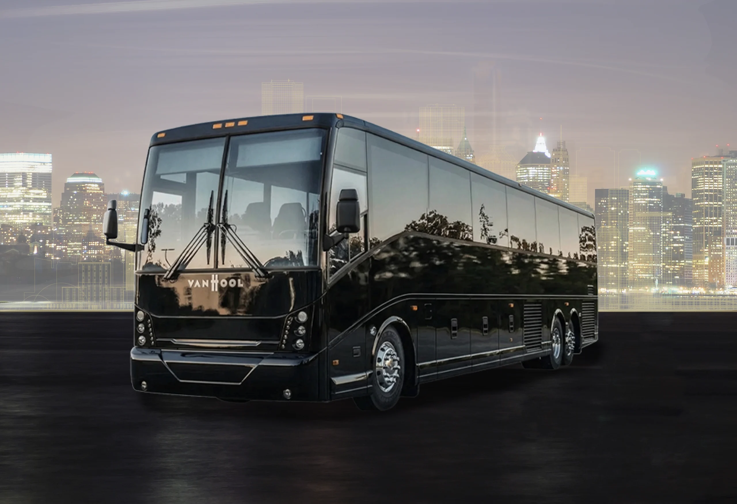 Luxury Charter Bus
